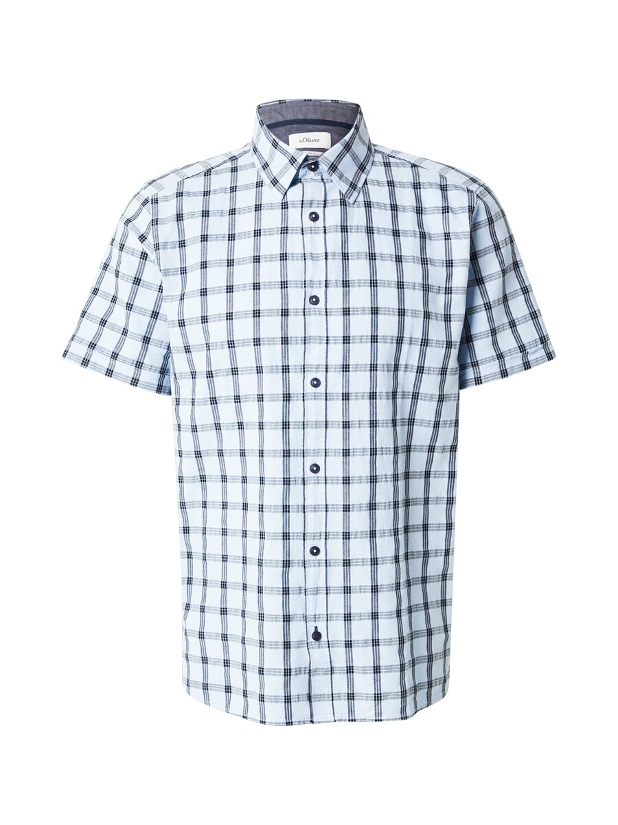 Рубашка на пуговицах классического кроя s.Oliver, небесно-синий
Рубашка на пуговицах классического кроя s.Oliver, небесно-синий