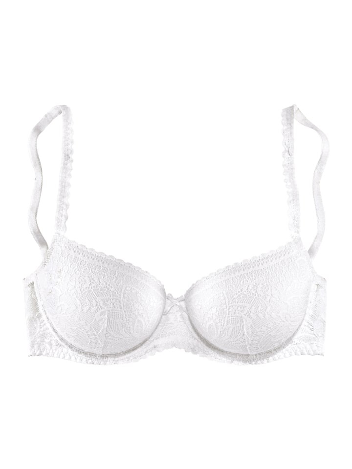 Бюстгальтер на косточках LASCANA, кремовый
Бюстгальтер на косточках LASCANA, кремовый