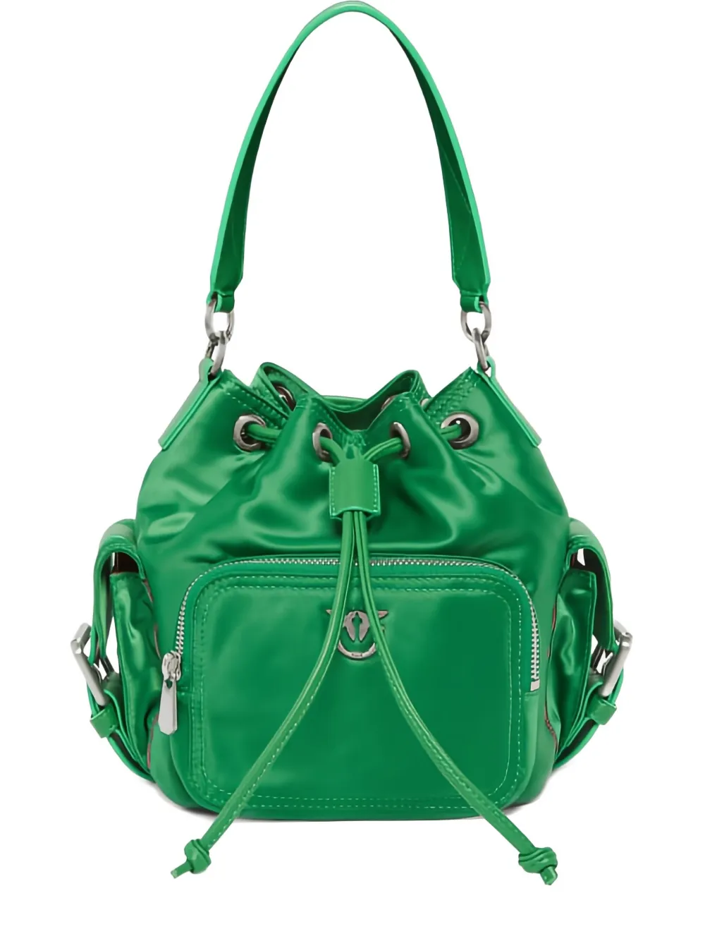 Маленькая сумка-ведро с завязкой PINKO, зеленый
Маленькая сумка-ведро с завязкой PINKO, зеленый