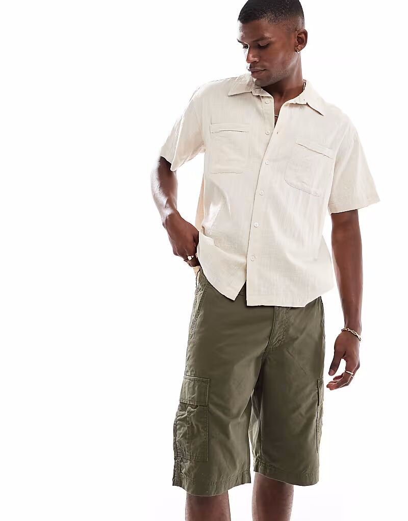 Шорты-карго JJ Rebel цвета хаки
Шорты-карго JJ Rebel цвета хаки