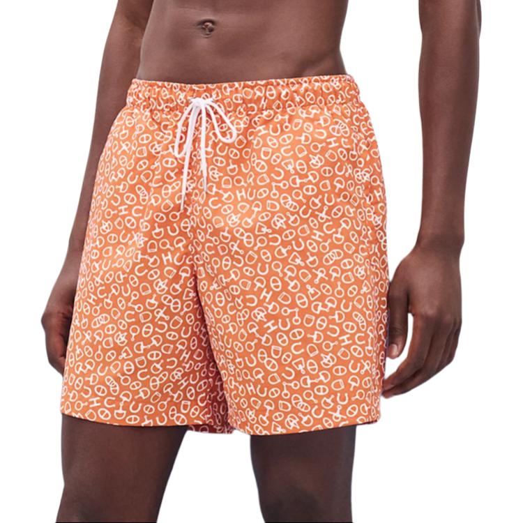 HERMES Пляжные шорты мужские оранжевые
HERMES Пляжные шорты мужские оранжевые