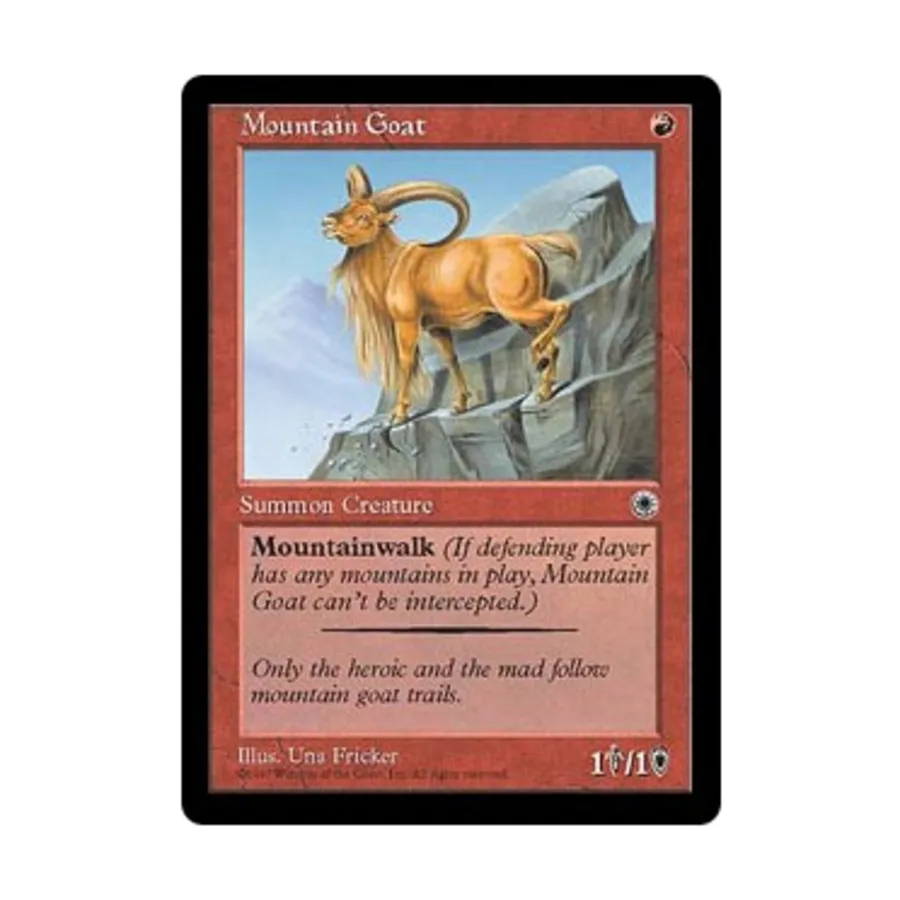 CCG Горный козел (С), MTG - Portal
CCG Горный козел (С), MTG - Portal