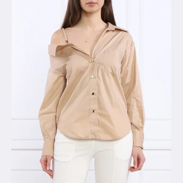 Рубашка стандартного кроя Blugirl, коричневый 
Рубашка стандартного кроя Blugirl, коричневый