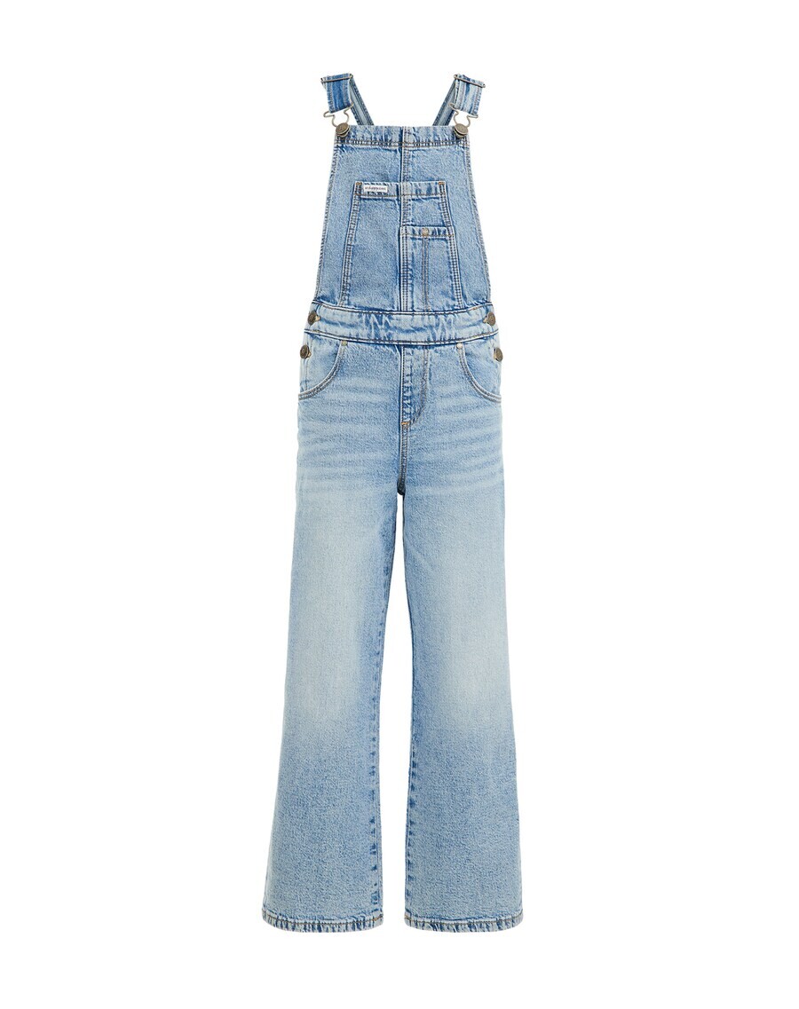 Брюки WE Fashion Loose fit Overalls, синий деним
Брюки WE Fashion Loose fit Overalls, синий деним
