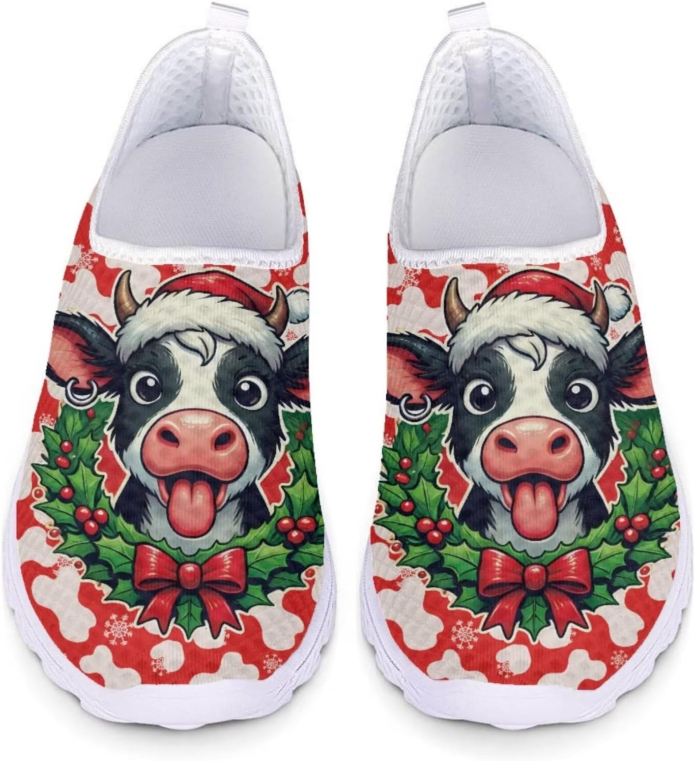 Кроссовки Belidome для женщин и мужчин, водонепроницаемые слипоны для ходьбы, бега и походов, спортивные, дышащие, легкие, Christmas Cow
Кроссовки Belidome для женщин и мужчин, водонепроницаемые слипоны для ходьбы, бега и походов, спортивные, дышащие, легкие, Christmas Cow