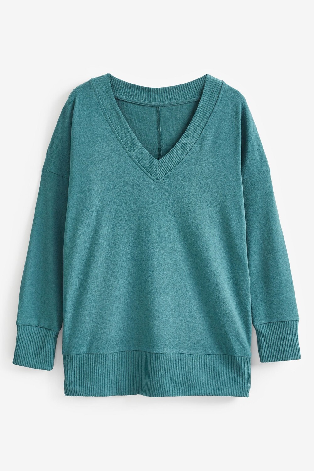 Мягкий удлиненный топ с V-образным вырезом Next, синий
Мягкий удлиненный топ с V-образным вырезом Next, синий