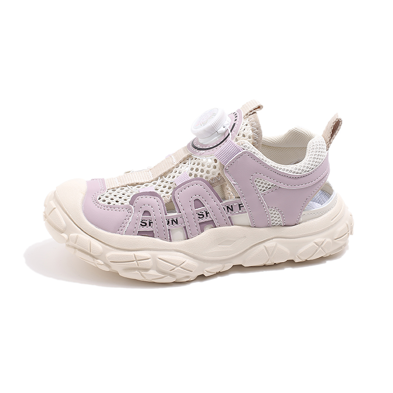 Детские сандалии с противоскользящей подошвой, износостойкие, дышащие, с защитой от ударов ZIJIAN, фиолетовый
Детские сандалии с противоскользящей подошвой, износостойкие, дышащие, с защитой от ударов ZIJIAN, фиолетовый