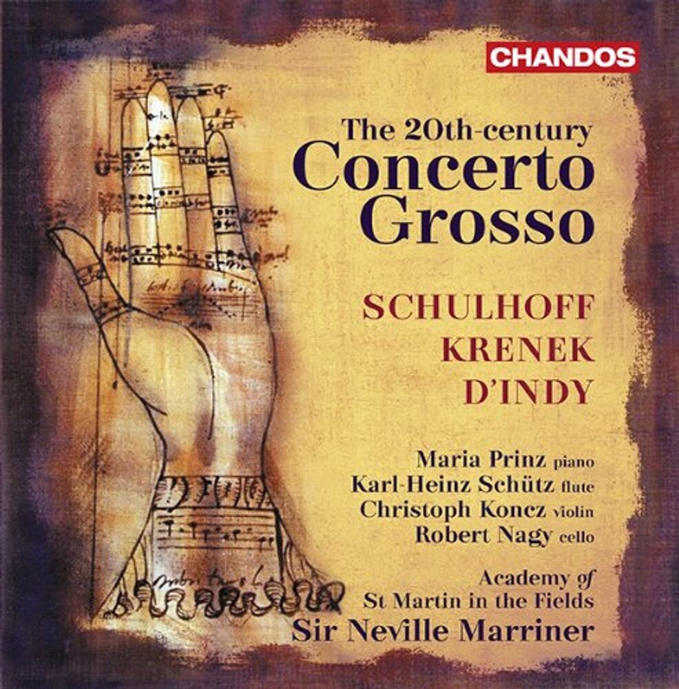 Диск CD The 20th-Century Concerto Grosso - Vincent D'Indy, Ernst Krenek, Erwin Schulhoff, Sir Neville Marriner, Academy Of St. Martin In The Fields
Диск CD The 20th-Century Concerto Grosso - Vincent D'Indy, Ernst Krenek, Erwin Schulhoff, Sir Neville Marriner, Academy Of St. Martin In The Fields