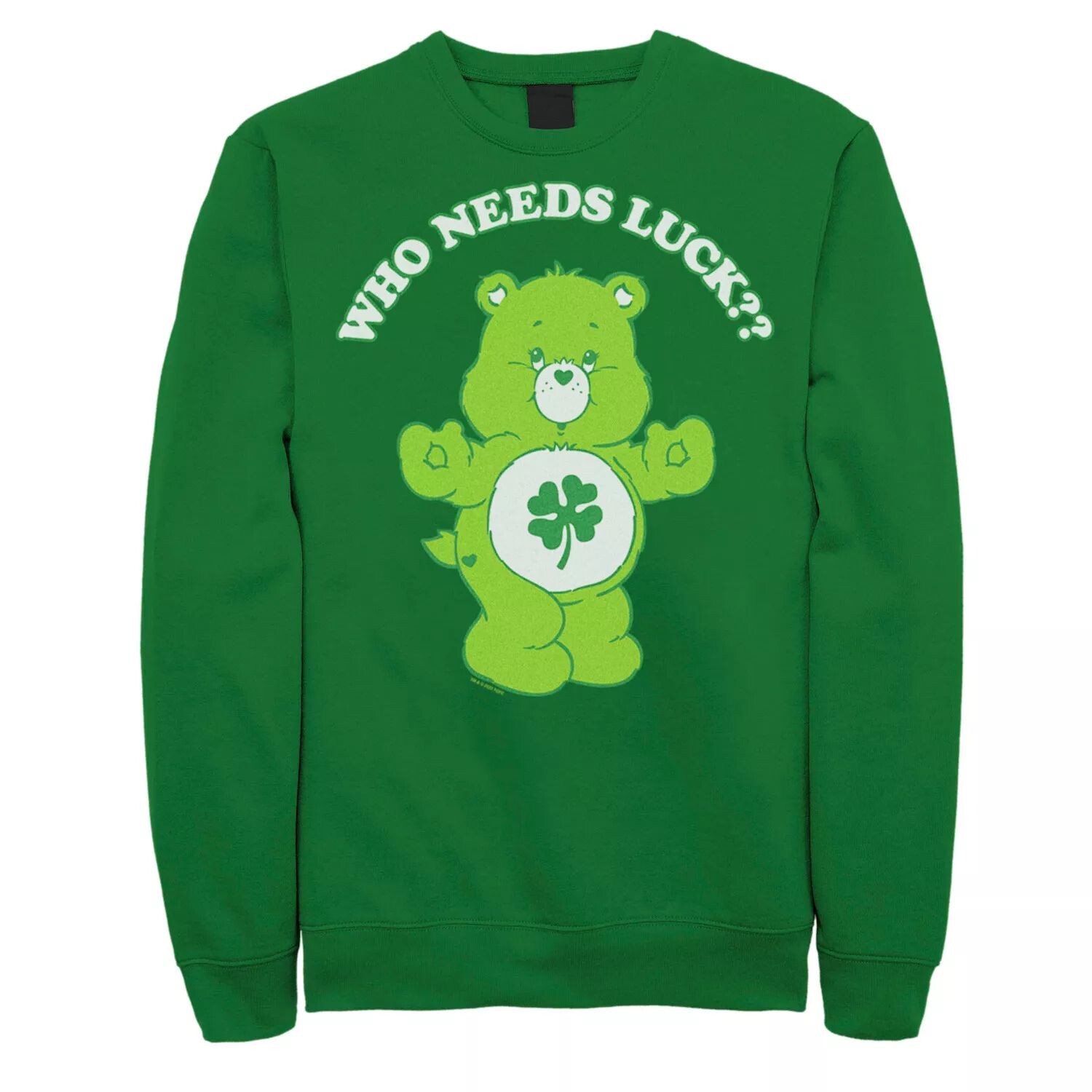 Мужской свитшот ко Дню Святого Патрика с изображением мишек Care Bears "Кому нужна удача" Licensed Character
Мужской свитшот ко Дню Святого Патрика с изображением мишек Care Bears "Кому нужна удача" Licensed Character