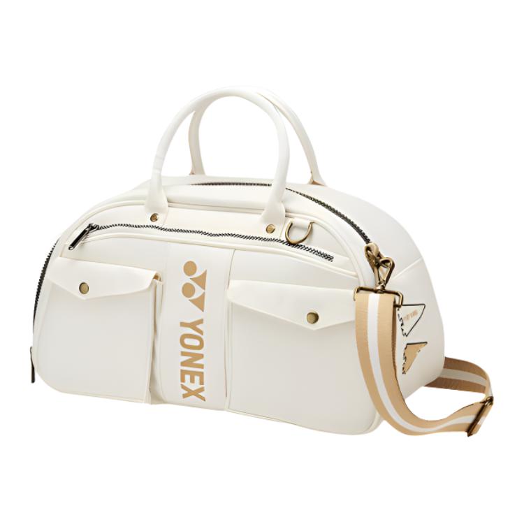 YONEX Тканевая сумка унисекс бежево-синяя, Ecru
YONEX Тканевая сумка унисекс бежево-синяя, Ecru