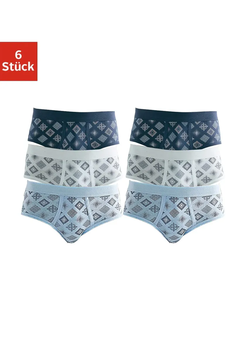 Трусы Clipper (6 шт. в упаковке), с ширинкой, красивой тонкой резинкой, из чистого хлопка, белый
Трусы Clipper (6 шт. в упаковке), с ширинкой, красивой тонкой резинкой, из чистого хлопка, белый