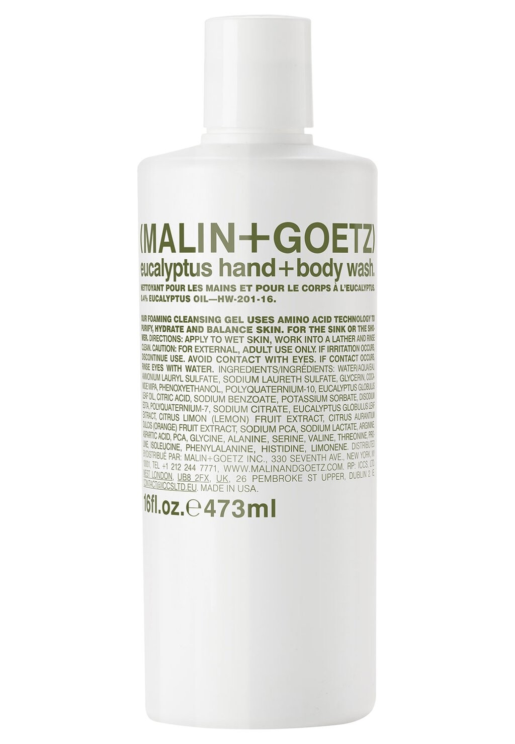 Гель для душа DUSCHGEL & SEIFE EUCALYPTUS HAND + BODY WASH MALIN+GOETZ
Гель для душа DUSCHGEL & SEIFE EUCALYPTUS HAND + BODY WASH MALIN+GOETZ