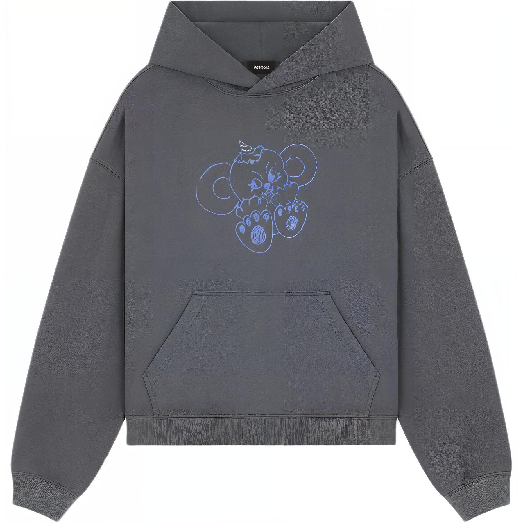 Футболка с принтом монстра WE11DONE, угольно-серая
Футболка с принтом монстра WE11DONE, угольно-серая