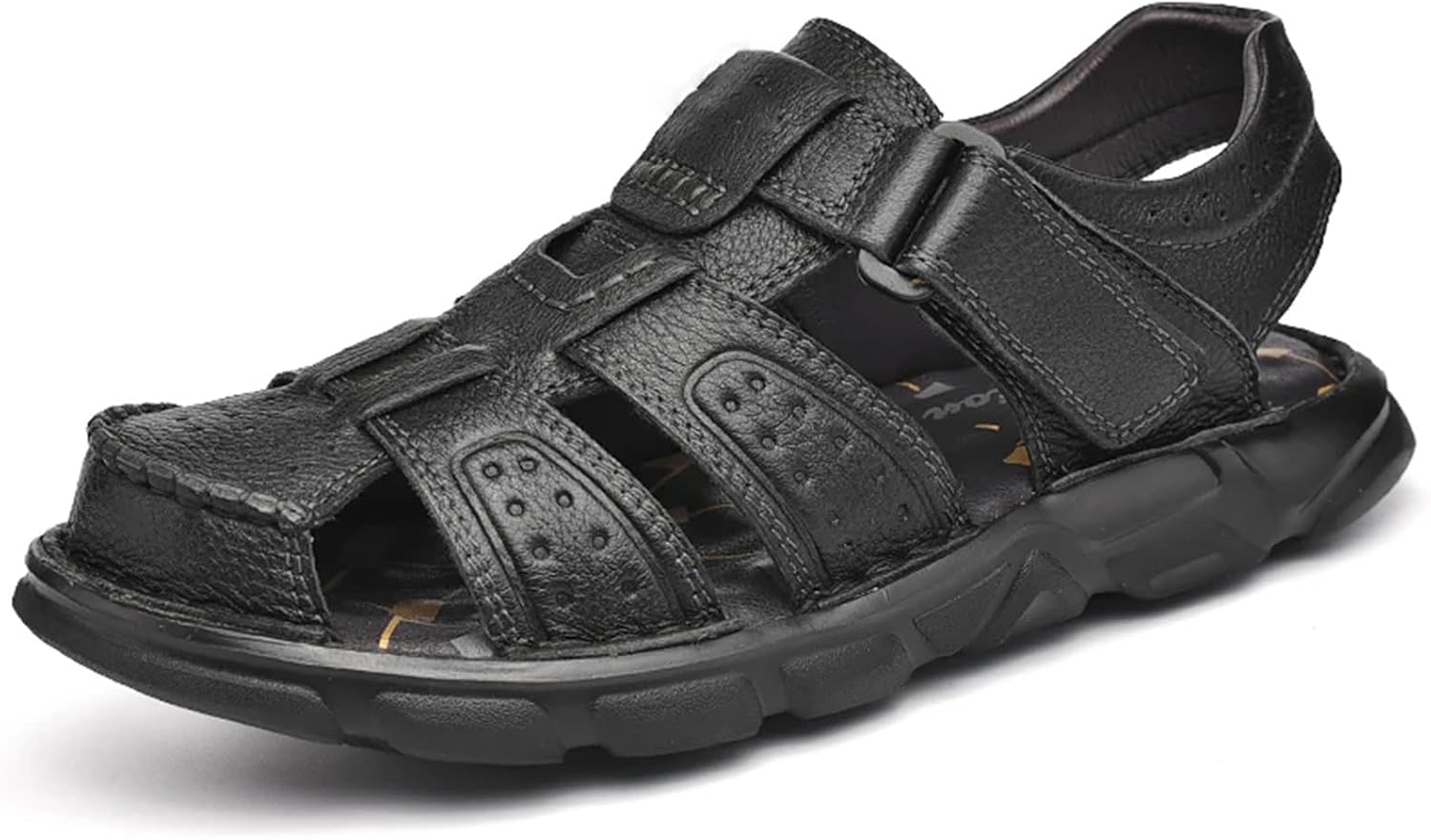 Мужские сандалии летние для прогулок на улице, дышащие сандалии-кроссовки Generic, черный
Мужские сандалии летние для прогулок на улице, дышащие сандалии-кроссовки Generic, черный