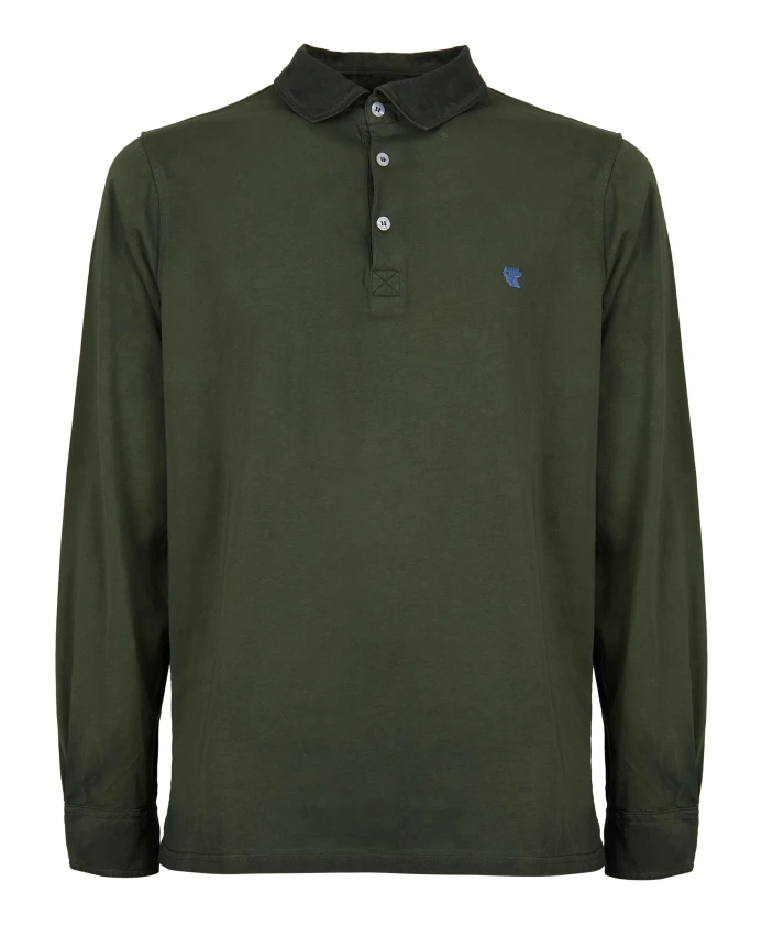 Зеленая хлопковая рубашка поло Gallo, зеленый
Зеленая хлопковая рубашка поло Gallo, зеленый