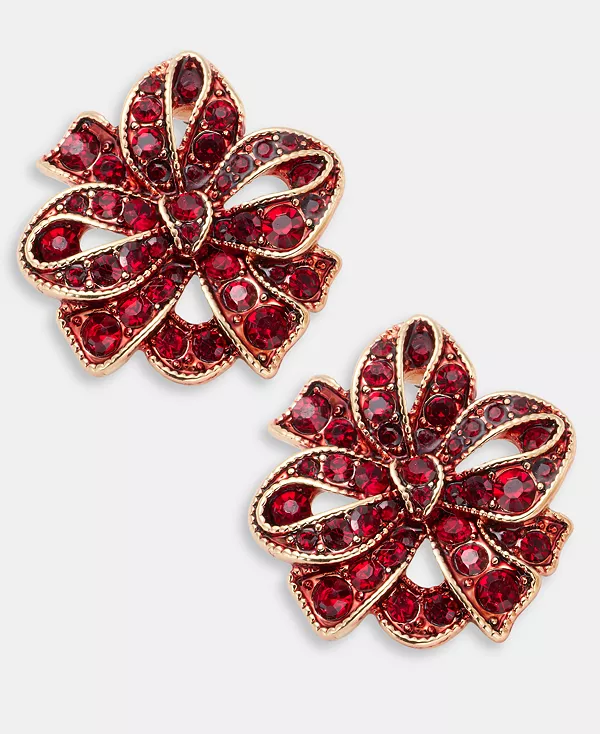 Серьги-Пуговицы с красным бантом золотистого оттенка Holiday Lane, red
Серьги-Пуговицы с красным бантом золотистого оттенка Holiday Lane, red