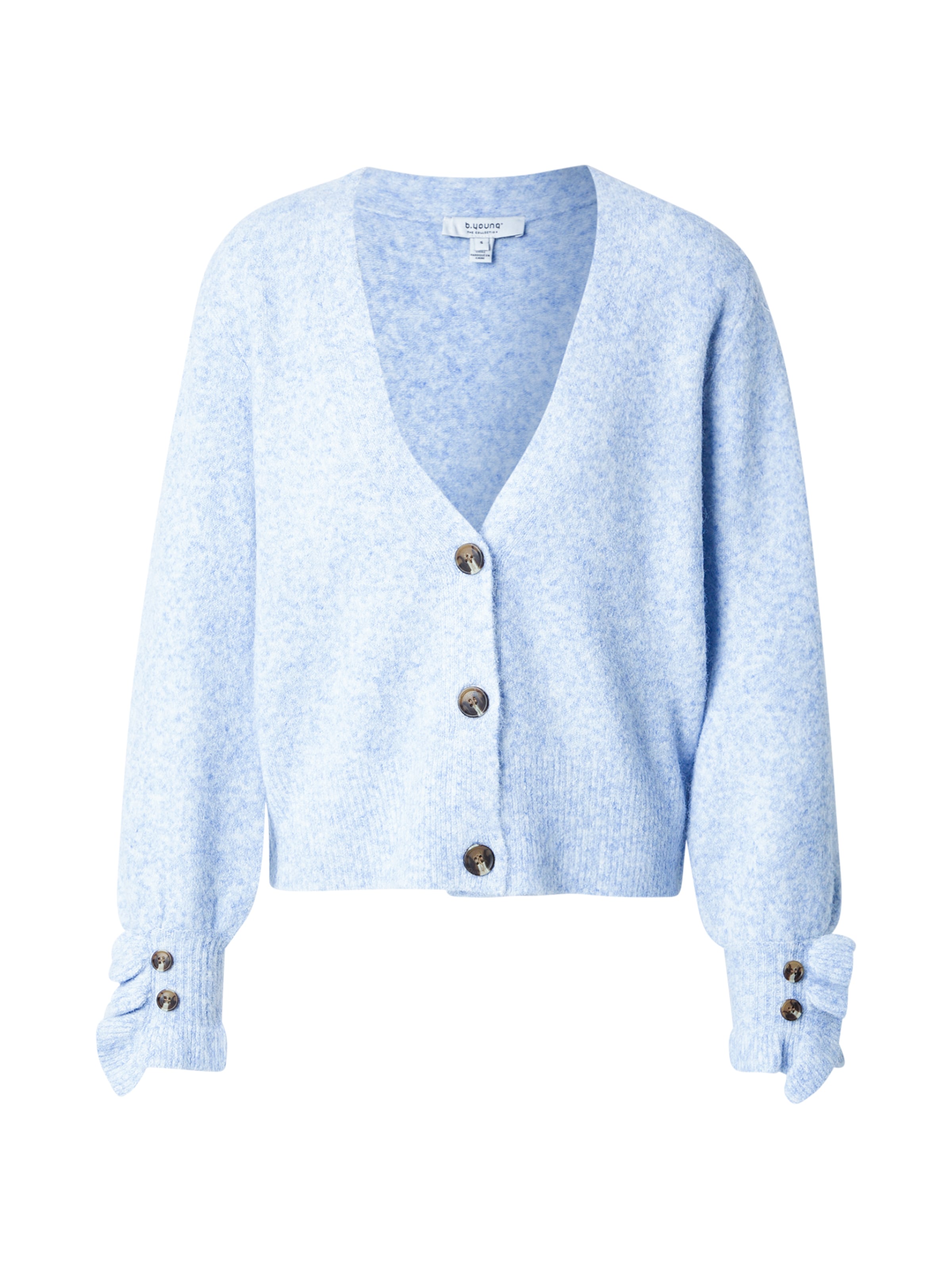 B.young Кардиган 'BYOMEA FRILL' вязаный, светло-голубой
B.young Кардиган 'BYOMEA FRILL' вязаный, светло-голубой