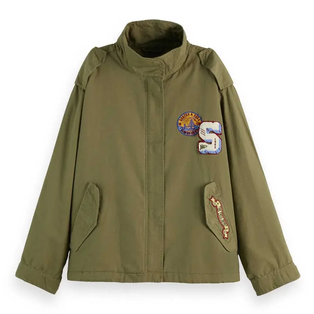 Куртка Scotch & Soda 177599, зеленый
Куртка Scotch & Soda 177599, зеленый