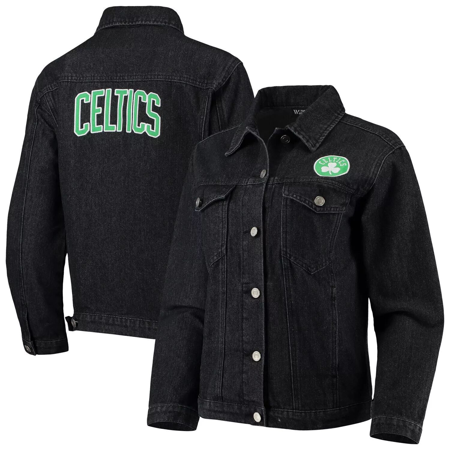 Черная женская джинсовая куртка на пуговицах с нашивкой The Wild Collective Boston Celtics, Черный, Черная женская джинсовая куртка на пуговицах с нашивкой The Wild Collective Boston Celtics
Черная женская джинсовая куртка на пуговицах с нашивкой The Wild Collective Boston Celtics, Черный, Черная женская джинсовая куртка на пуговицах с нашивкой The Wild Collective Boston Celtics