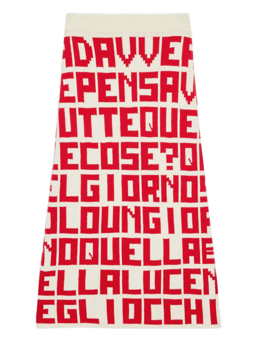 Миди-юбка джаккардовой вязки X Caterina Frongia Msgm, кремовый
Миди-юбка джаккардовой вязки X Caterina Frongia Msgm, кремовый