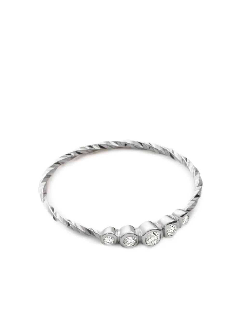 Кольцо Ally из переработанного белого золота с бриллиантами Maria Black
Кольцо Ally из переработанного белого золота с бриллиантами Maria Black