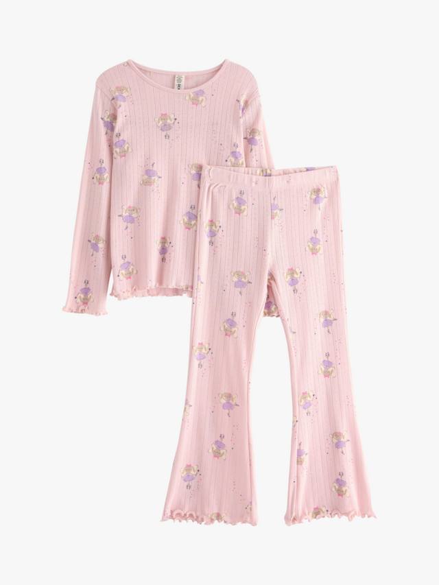 Детский хлопковый комплект пижамы с длинными рукавами и феями Lindex, Light Pink
Детский хлопковый комплект пижамы с длинными рукавами и феями Lindex, Light Pink