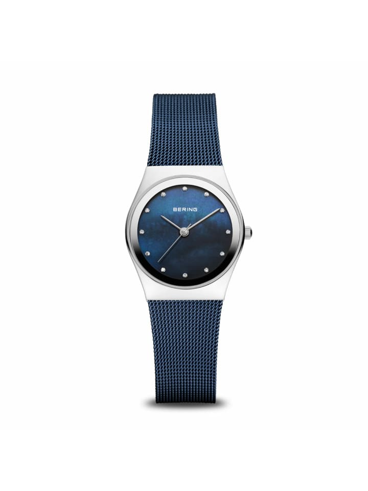 Bering Аналоговые женские часы синего цвета
Bering Аналоговые женские часы синего цвета