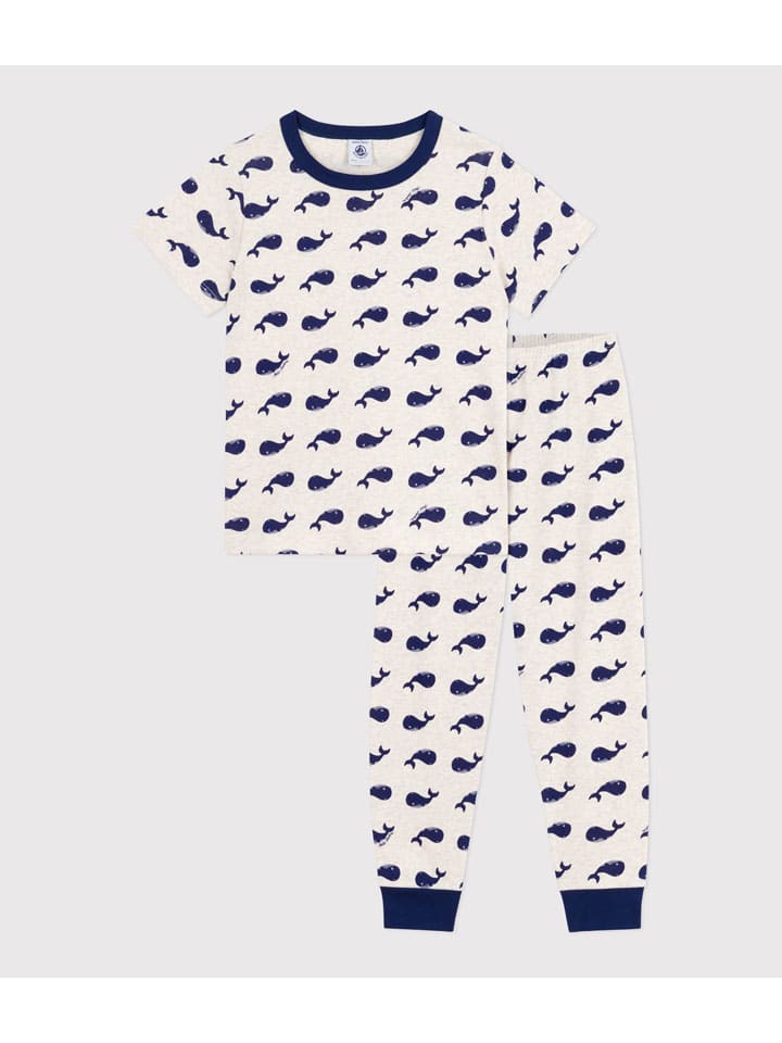 PETIT BATEAU Пижама белого/темно-синего цвета
PETIT BATEAU Пижама белого/темно-синего цвета