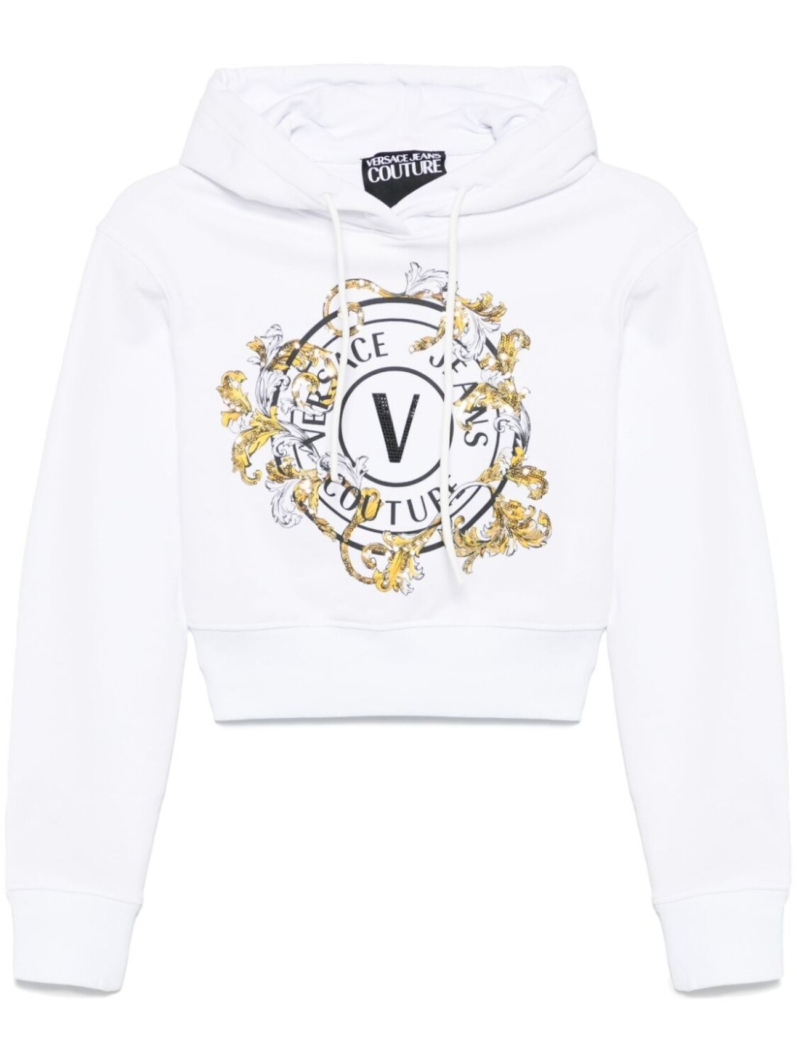 Versace Jeans Couture худи с логотипом, белый
Versace Jeans Couture худи с логотипом, белый