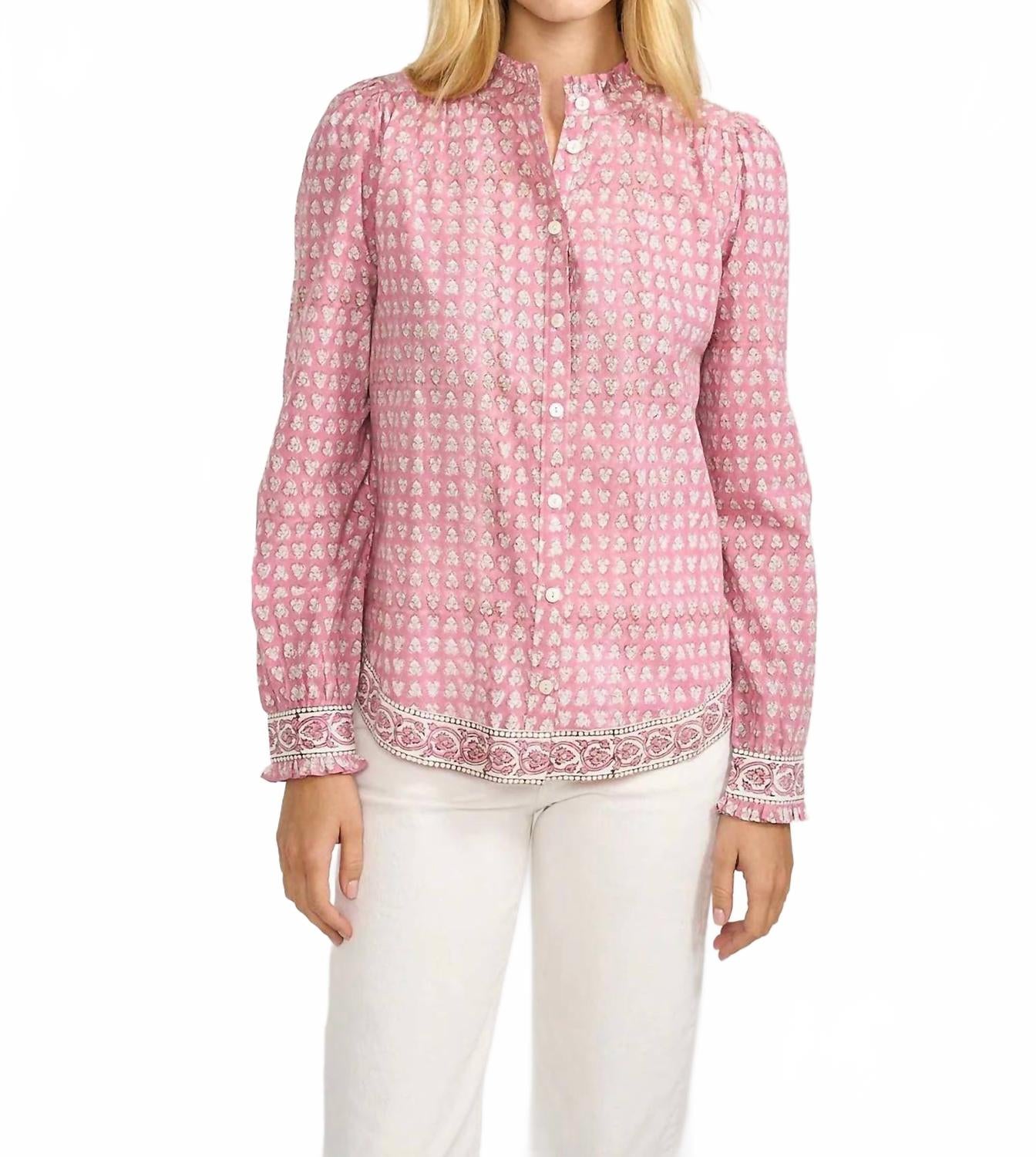 Чарли рубашка с длинным рукавом в цвете лавандовый чертополох Marea
Чарли рубашка с длинным рукавом в цвете лавандовый чертополох Marea