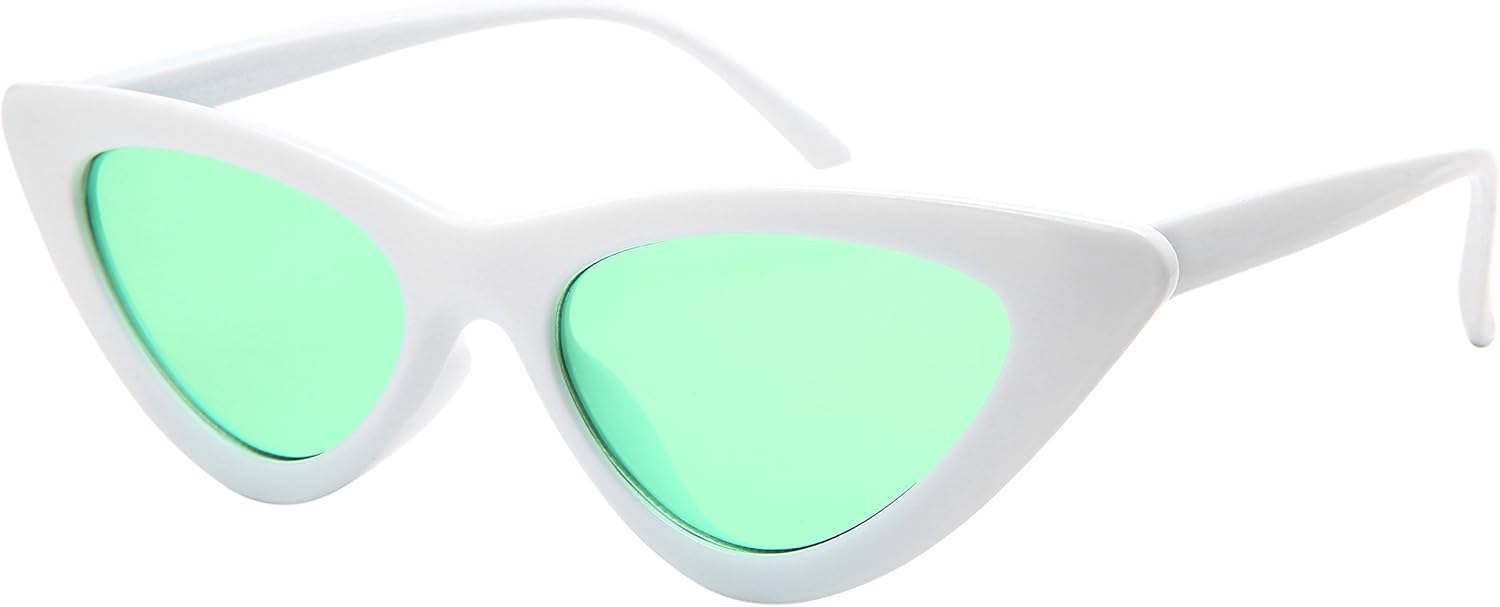 Солнцезащитные очки Edge-I-Wear женские в стиле ретро, с преувеличенными линзами в форме «кошачьих глаз», пластиковые, с тонированными линзами, артикул 34132-CR-5(WHT.gn) EDGEIWEAR
Солнцезащитные очки Edge-I-Wear женские в стиле ретро, с преувеличенными линзами в форме «кошачьих глаз», пластиковые, с тонированными линзами, артикул 34132-CR-5(WHT.gn) EDGEIWEAR