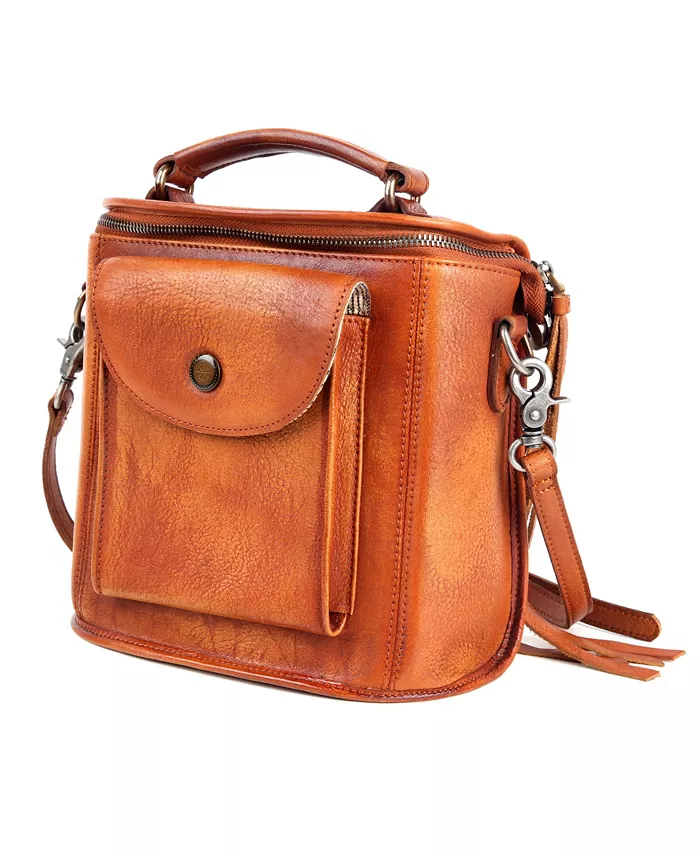 Сумка кросс-боди Isla из кожи OLD TREND, коричневый
Сумка кросс-боди Isla из кожи OLD TREND, коричневый