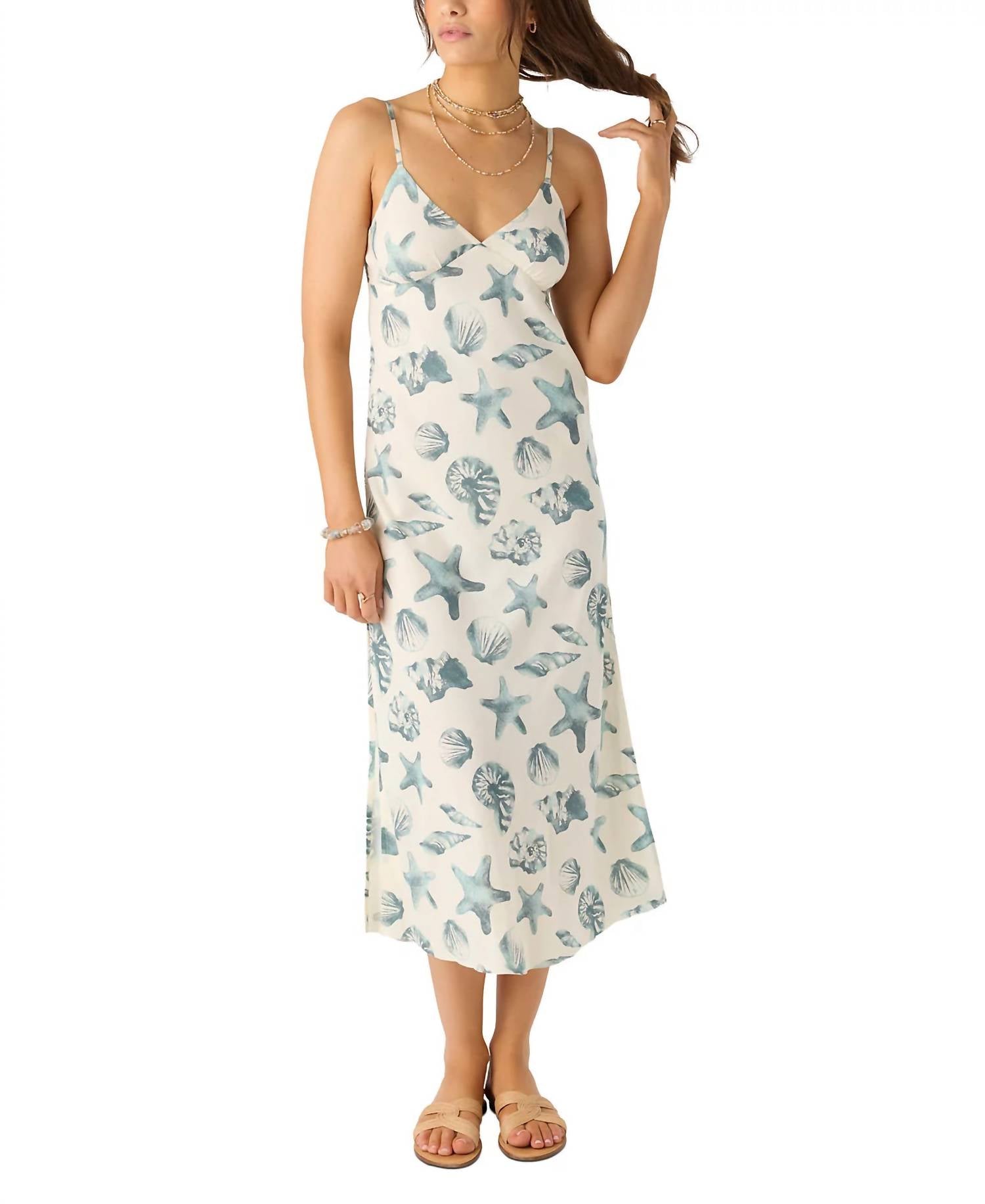 Летнее платье макси Luana в зимнем белом O'Neill 
Летнее платье макси Luana в зимнем белом O'Neill