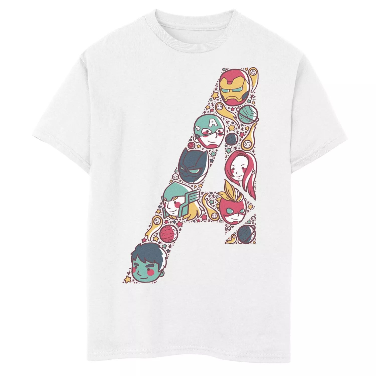 Симпатичная футболка с графическим рисунком и логотипом Marvel Avengers для мальчиков 8–20 лет Marvel, белый
Симпатичная футболка с графическим рисунком и логотипом Marvel Avengers для мальчиков 8–20 лет Marvel, белый