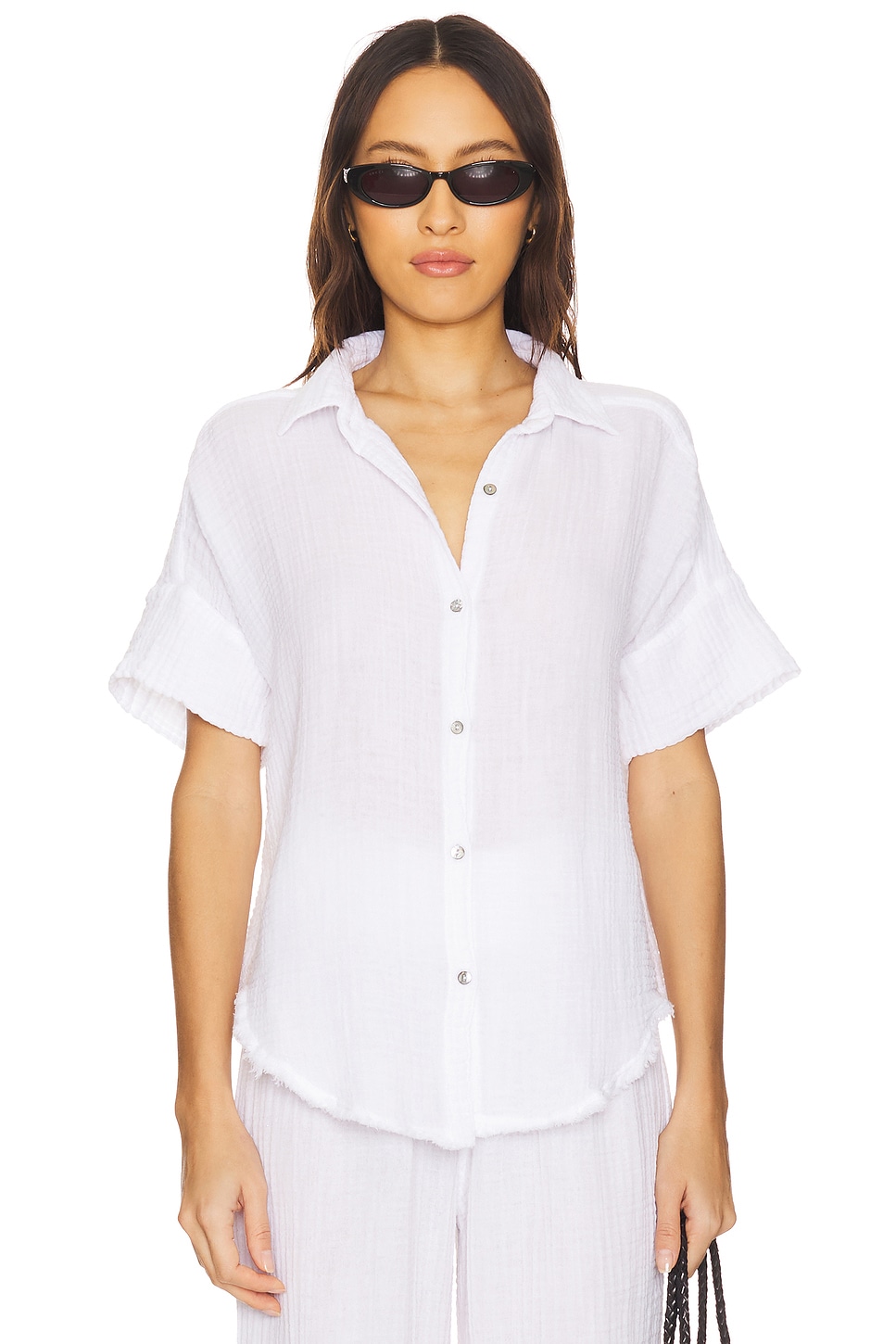 Рубашка с пуговицами Bailey от Michael Stars, white
Рубашка с пуговицами Bailey от Michael Stars, white