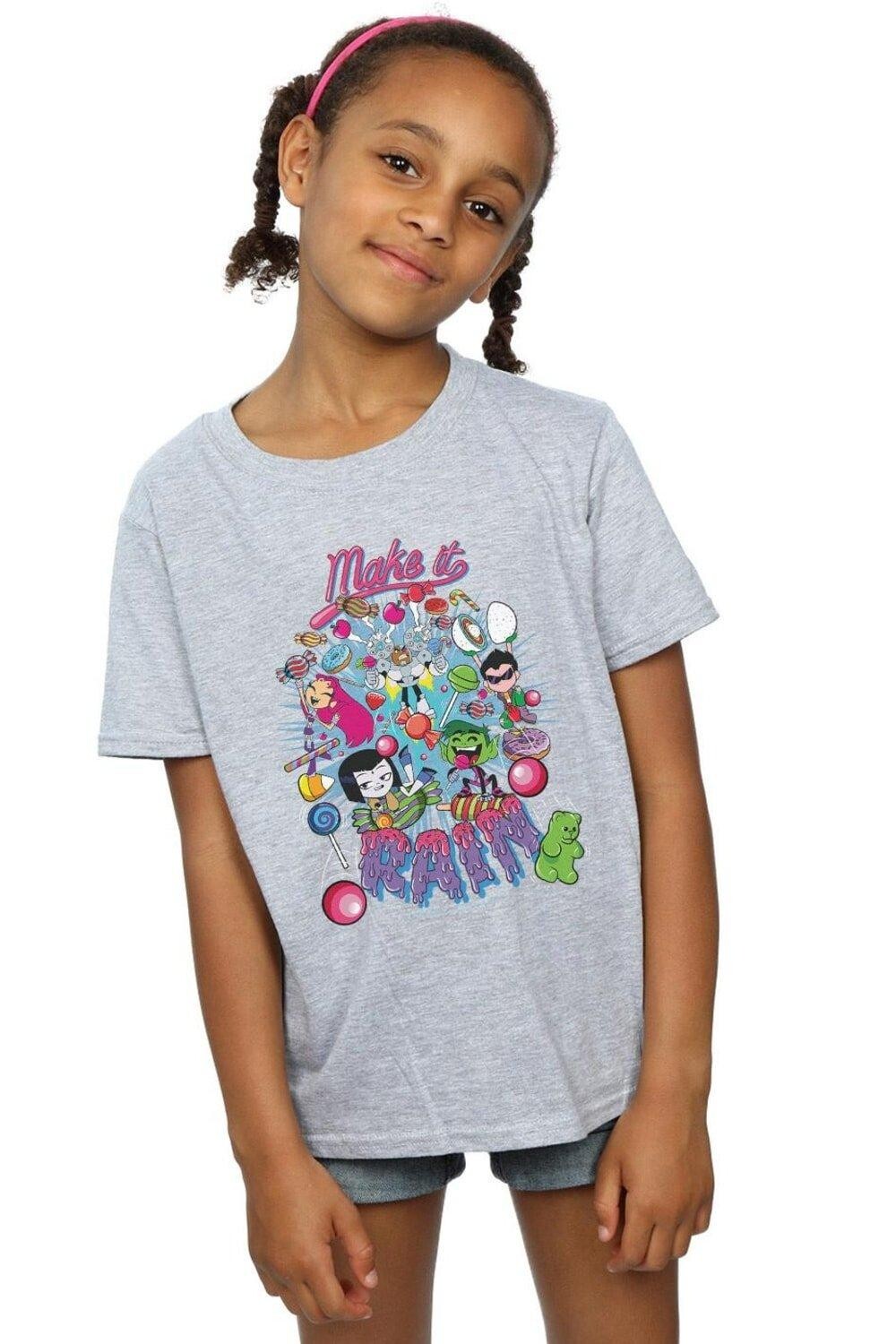 Хлопковая футболка Teen Titans Go Make It Rain DC Comics, серый
Хлопковая футболка Teen Titans Go Make It Rain DC Comics, серый