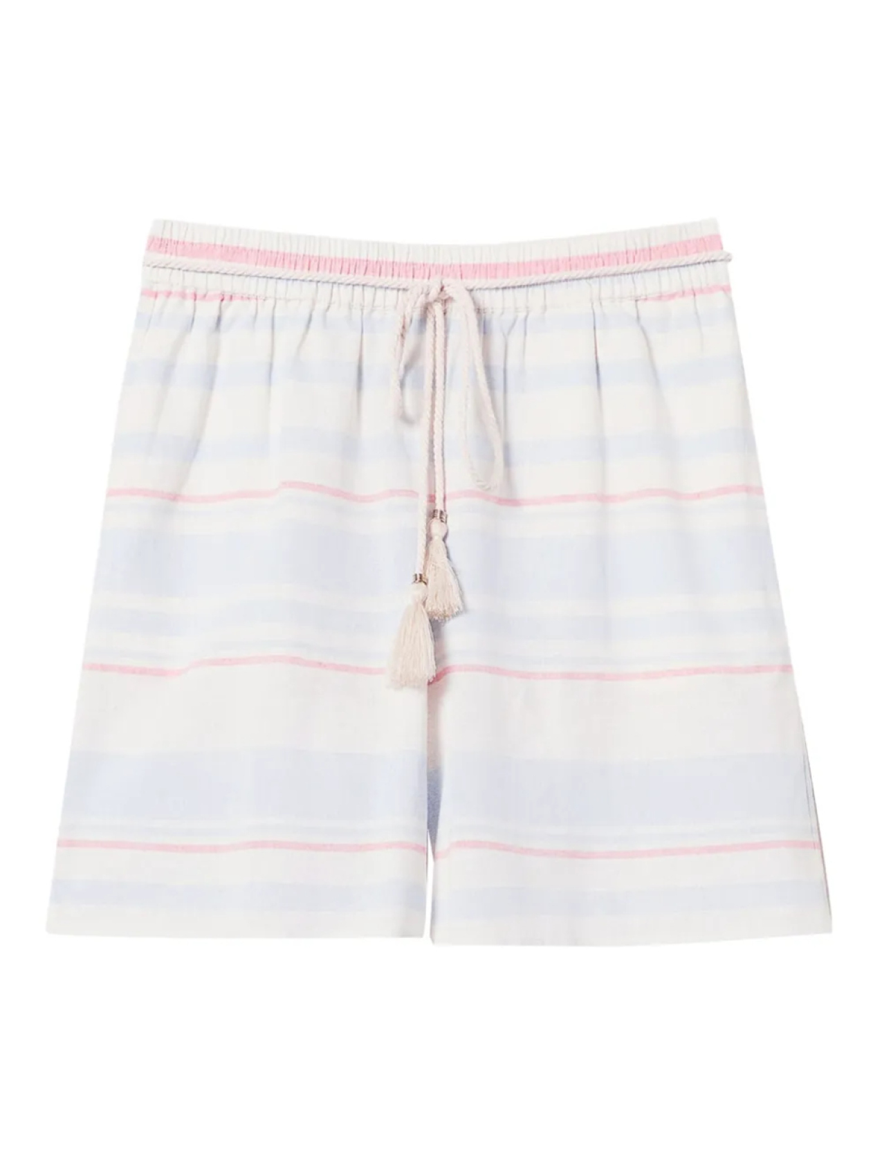 Полосатые шорты с кулиской TWINSET, нейтральный
Полосатые шорты с кулиской TWINSET, нейтральный