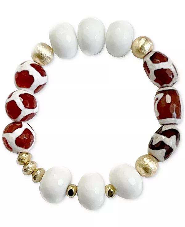 Браслет из бусин Safari Michael Gabriel Designs, multi/white/gold
Браслет из бусин Safari Michael Gabriel Designs, multi/white/gold