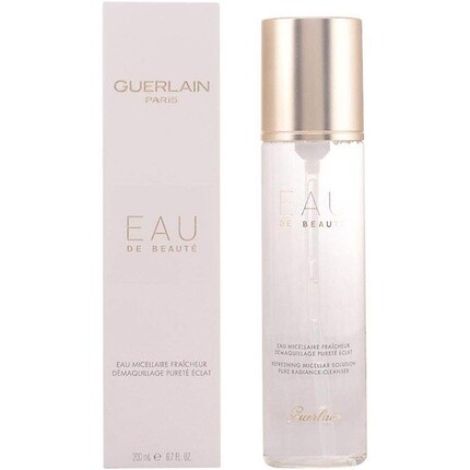 Мицеллярная очищающая вода Eau de Beauté, 6,7 унций Guerlain
Мицеллярная очищающая вода Eau de Beauté, 6,7 унций Guerlain