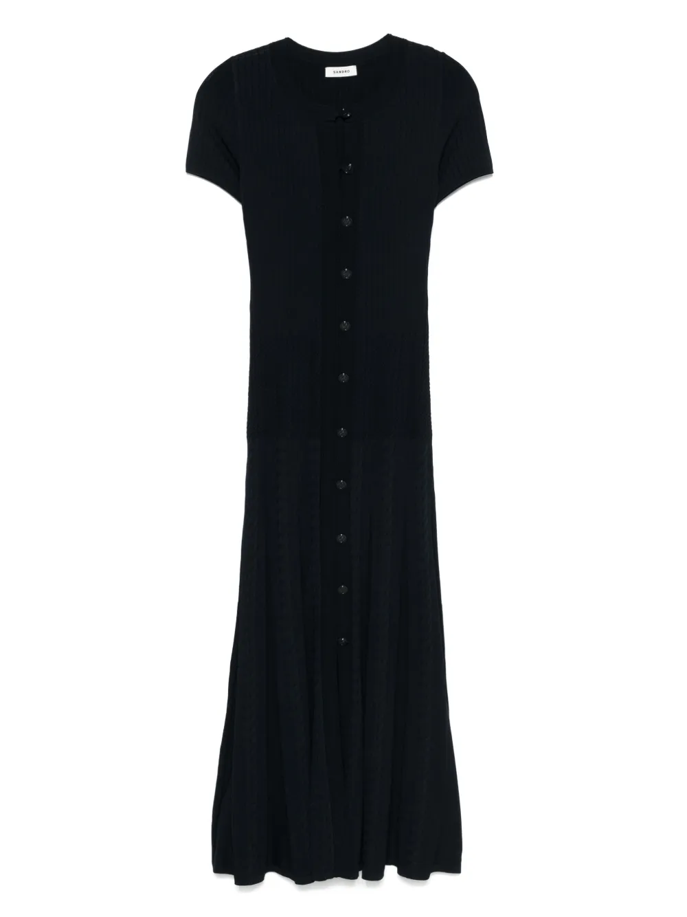 Трикотажное платье миди SANDRO, синий 
Трикотажное платье миди SANDRO, синий