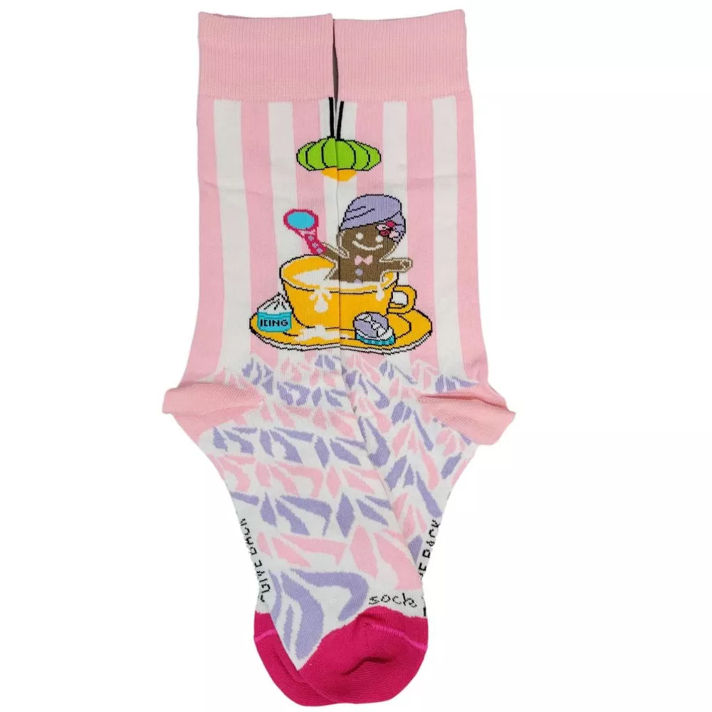 Пряничный человечек принимает молочную ванну (размеры для женщин и взрослых, средний) от Sock Panda
Пряничный человечек принимает молочную ванну (размеры для женщин и взрослых, средний) от Sock Panda