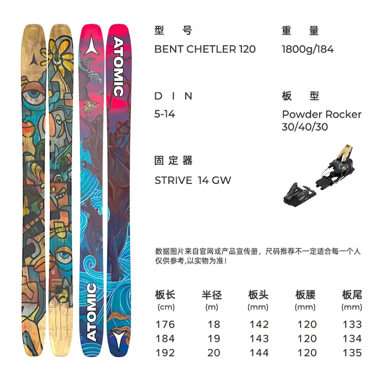 Atomic Новые лыжи для фристайла Bent Series для мужчин и женщин, модель 2526 Bent120, 176 см
Atomic Новые лыжи для фристайла Bent Series для мужчин и женщин, модель 2526 Bent120, 176 см