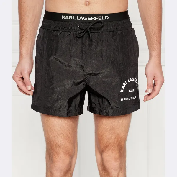 Купальные шорты стандартного кроя Karl Lagerfeld, черный
Купальные шорты стандартного кроя Karl Lagerfeld, черный