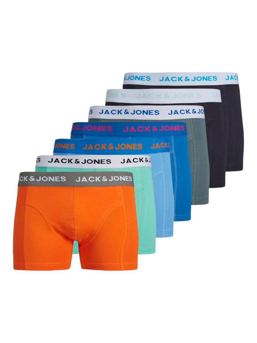 Боксерские шорты JACK & JONES JACCarl, цвет Blue/Light blue/Mint/Dark green/Orange/Black
Боксерские шорты JACK & JONES JACCarl, цвет Blue/Light blue/Mint/Dark green/Orange/Black