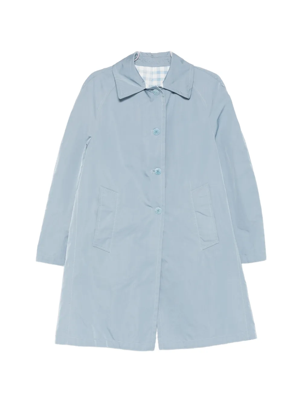 Однобортное пальто на пуговицах с воротником Ermanno Scervino, синий
Однобортное пальто на пуговицах с воротником Ermanno Scervino, синий