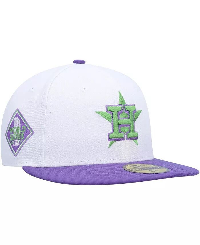 Мужская белая шляпа Houston Astros World Series 2017 с боковой нашивкой 59FIFTY New Era
Мужская белая шляпа Houston Astros World Series 2017 с боковой нашивкой 59FIFTY New Era