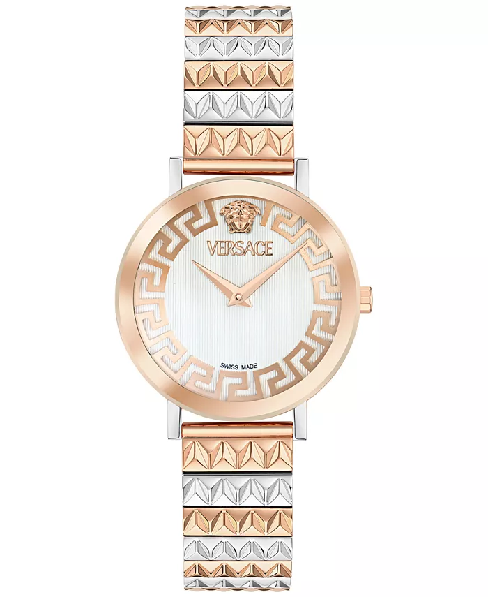 Женские часы Swiss Daedalus с двухцветным браслетом из нержавеющей стали, 35 мм Versace
Женские часы Swiss Daedalus с двухцветным браслетом из нержавеющей стали, 35 мм Versace