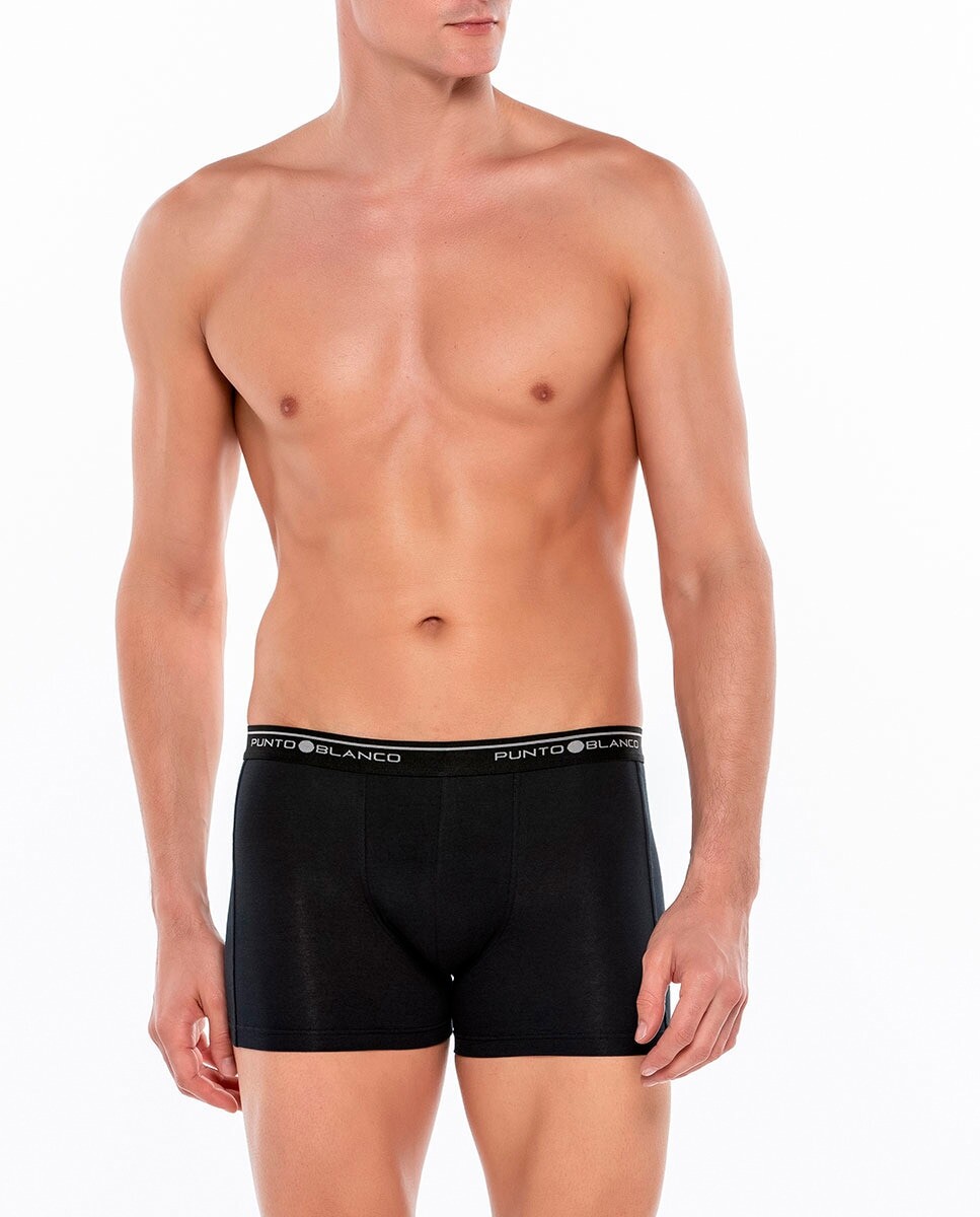 Мужское нижнее белье. В упаковке 3 труса-боксера из чесаного хлопка: 93 % и эластана: 7 %. Плоские внутренние швы Punto Blanco
Мужское нижнее белье. В упаковке 3 труса-боксера из чесаного хлопка: 93 % и эластана: 7 %. Плоские внутренние швы Punto Blanco