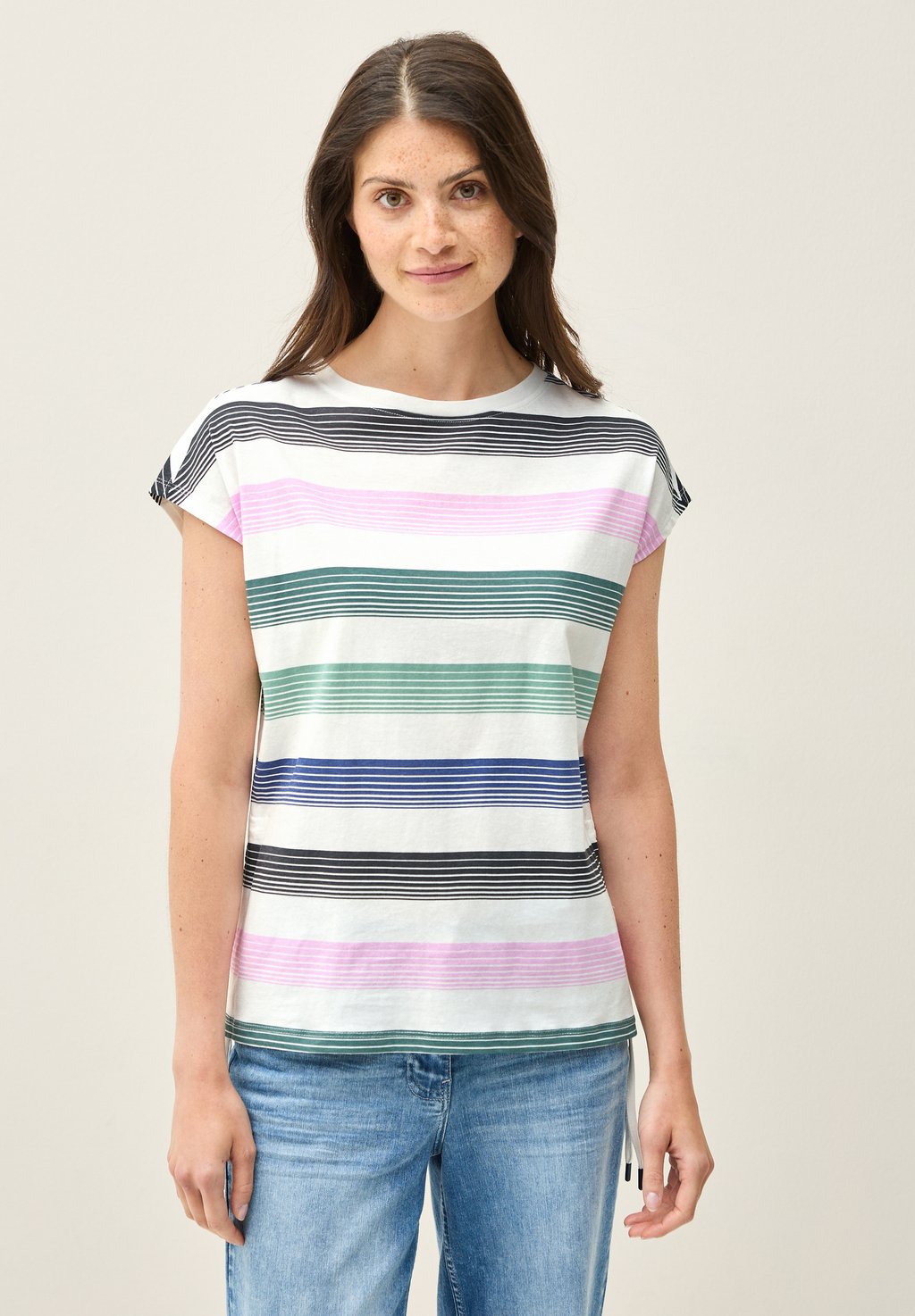 Футболка с принтом STREIFEN MIT BÄNDERN Cecil, кремовый
Футболка с принтом STREIFEN MIT BÄNDERN Cecil, кремовый