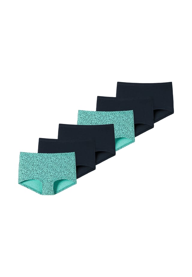 Короткие трусы упаковка из 6 пар для девочек-подростков органический хлопок 95/5 Schiesser, мультиколор
Короткие трусы упаковка из 6 пар для девочек-подростков органический хлопок 95/5 Schiesser, мультиколор